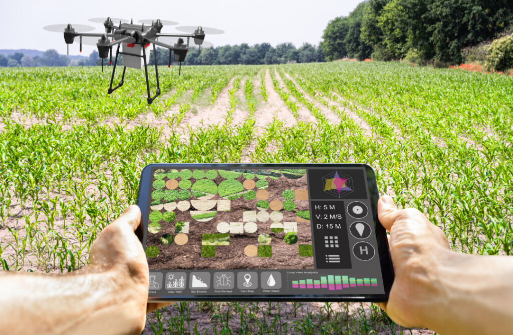 using automated devices in precision agriculture