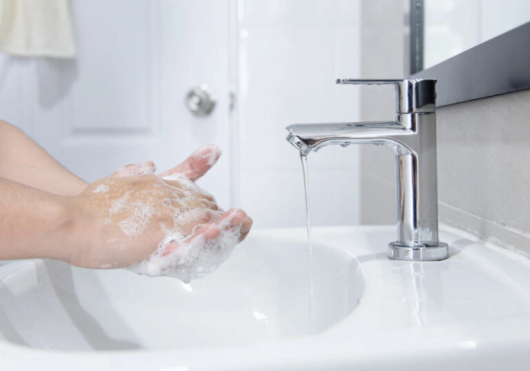 The drawbacks of excessively washing hands with soap